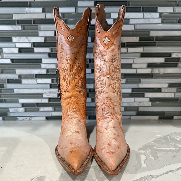 Frida cuadra Cowgirl boots, size 7 1/2 - Picture 16 of 16